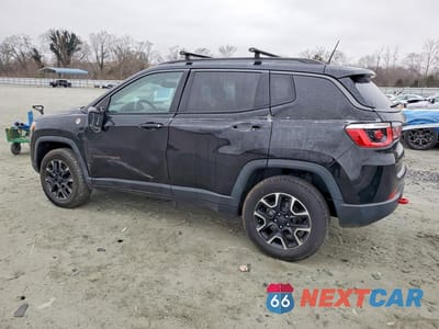 Drugie zdjęcie samochodu z przodu: 2019 JEEP COMPASS VIN:3C4NJDDB8KT712896 - miniatura