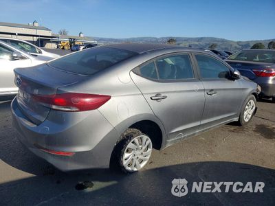 Trzecie zdjęcie samochodu z tyłu: 2018 HYUNDAI ELANTRA SE VIN:KMHD74LF4JU634681 - miniatura