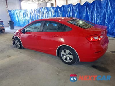 Drugie zdjęcie samochodu z przodu: 2017 CHEVROLET CRUZE LS VIN:1G1BC5SM8H7106334 - miniatura
