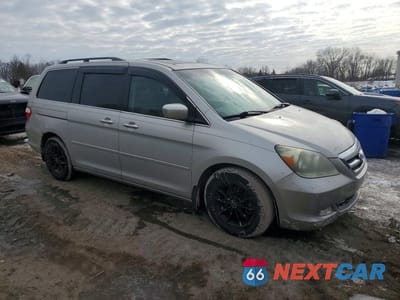 Czwarte zdjęcie samochodu z boku: 2006 HONDA ODYSSEY TOURING VIN:5FNRL38836B016536 - miniatura