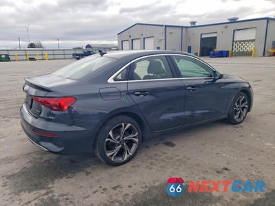 Trzecie zdjęcie samochodu z tyłu: 2022 AUDI A3 PREMIUM VIN:WAUGUDGY7NA060636 - miniatura