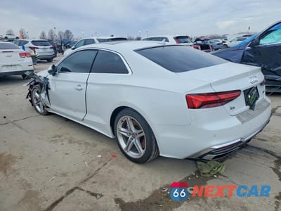 Drugie zdjęcie samochodu z przodu: 2020 AUDI A5 PREMIUM PLUS VIN:WAUTNAF53LA001789 - miniatura