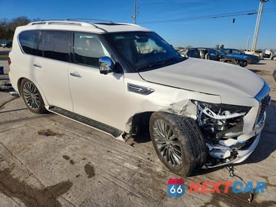 Czwarte zdjęcie samochodu z boku: 2022 INFINITI QX80 SENSORY VIN:JN8AZ2BE2N9292997 - miniatura