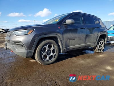 2022 JEEP COMPASS TRAILHAWK 3C4NJDDB8NT148185 - główne zdjęcie licytacji z USA - miniatura