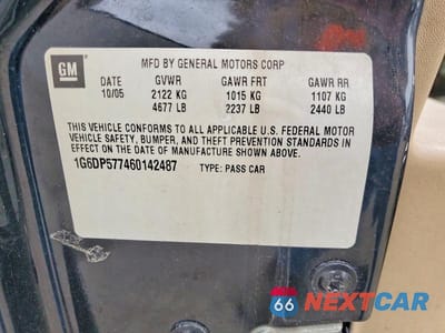 Zdjęcie 12 z 12 samochodu: 2006 CADILLAC CTS HI FEATURE V6 VIN:1G6DP577460142487 - miniatura