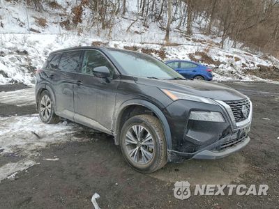 Czwarte zdjęcie samochodu z boku: 2021 NISSAN ROGUE VIN:5N1AT3BB0MC679991 - miniatura