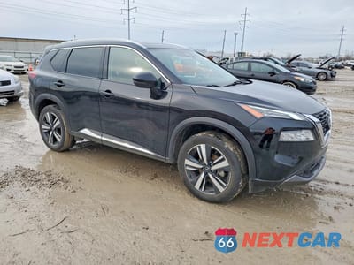 Czwarte zdjęcie samochodu z boku: 2023 NISSAN ROGUE SL VIN:JN8BT3CB7PW206670 - miniatura