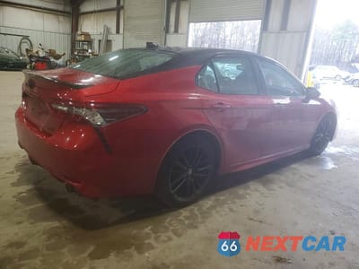 Trzecie zdjęcie samochodu z tyłu: 2022 TOYOTA CAMRY XSE VIN:4T1K61AK7NU498643 - miniatura