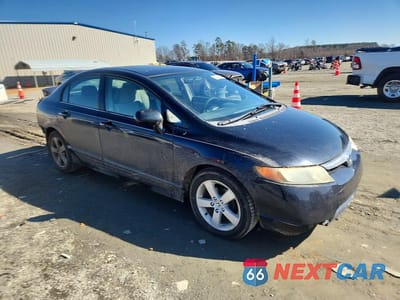 Czwarte zdjęcie samochodu z boku: 2007 HONDA CIVIC EX VIN:1HGFA16807L015201 - miniatura