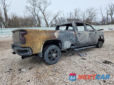 Trzecie zdjęcie samochodu z tyłu: 2021 CHEVROLET SILVERADO K2500 HEAVY DUTY LTZ VIN:1GC4YPEY7MF131463 - miniatura