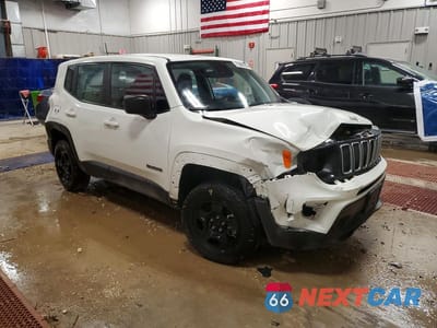 Czwarte zdjęcie samochodu z boku: 2022 JEEP RENEGADE SPORT VIN:ZACNJDA18NPN68660 - miniatura