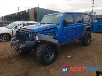 2021 JEEP WRANGLER UNLIMITED RUBICON 1C4HJXFN1MW667481 - główne zdjęcie licytacji z USA - miniatura