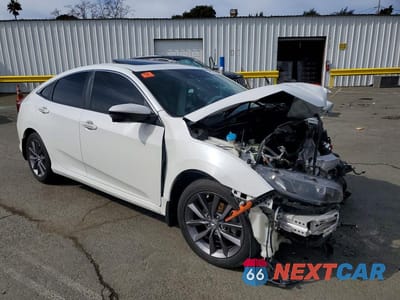 Czwarte zdjęcie samochodu z boku: 2019 HONDA CIVIC EXL VIN:19XFC1F70KE014972 - miniatura