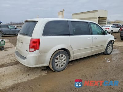 Trzecie zdjęcie samochodu z tyłu: 2014 DODGE GRAND CARAVAN SE VIN:2C4RDGBG1ER354203 - miniatura