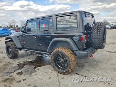 Drugie zdjęcie samochodu z przodu: 2018 JEEP WRANGLER UNLIMITED RUBICON VIN:1C4HJXFN4JW204245 - miniatura