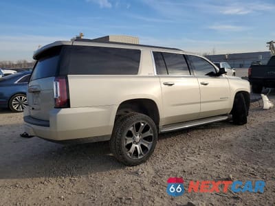 Trzecie zdjęcie samochodu z tyłu: 2015 GMC YUKON XL K1500 SLT VIN:1GKS2HKC2FR539124 - miniatura