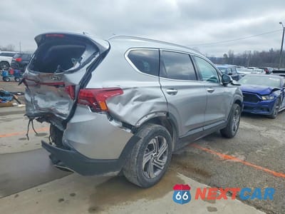 Trzecie zdjęcie samochodu z tyłu: 2023 HYUNDAI SANTA FE SEL VIN:5NMS2DAJ0PH624330 - miniatura