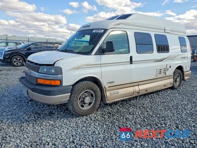 Drugie zdjęcie samochodu z przodu: 2006 CHEVROLET EXPRESS 3500 RECREATIONAL VEHICLE VIN:1GCHG39U161223897 - miniatura