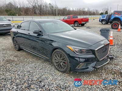 Czwarte zdjęcie samochodu z boku: 2018 GENESIS G80 VIN:KMHGN4JB0JU227394 - miniatura