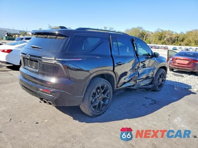 Trzecie zdjęcie samochodu z tyłu: 2025 CHEVROLET TRAVERSE RS VIN:1GNERLRS6SJ122691 - miniatura