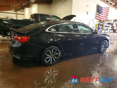 Trzecie zdjęcie samochodu z tyłu: 2021 CHEVROLET MALIBU RS VIN:1G1ZG5ST4MF054291 - miniatura