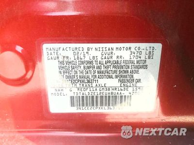Zdjęcie 13 z 13 samochodu: 2019 NISSAN VERSA NOTE SV VIN:3N1CE2CPXKL363711 - miniatura