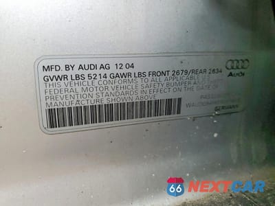 Zdjęcie 13 z 13 samochodu: 2005 AUDI A6 3.2 QUATTRO VIN:WAUDG94F65N081643 - miniatura