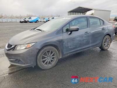 2013 HONDA CIVIC LX 2HGFB2F52DH596881 - główne zdjęcie licytacji z USA - miniatura