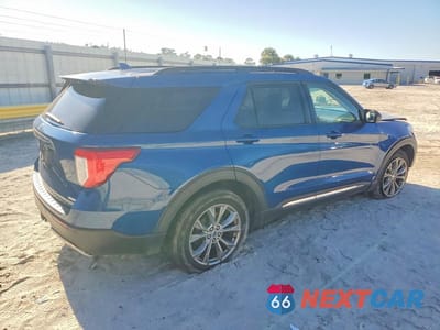 Trzecie zdjęcie samochodu z tyłu: 2020 FORD EXPLORER XLT VIN:1FMSK7DH5LGB09542 - miniatura
