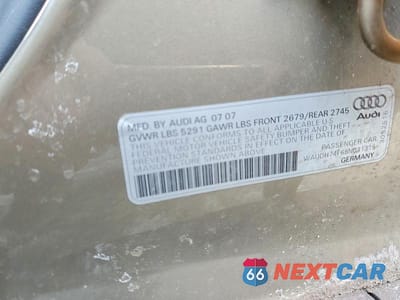 Zdjęcie 12 z 12 samochodu: 2009 AUDI A6 VIN:WAUDH74F68N031315 - miniatura