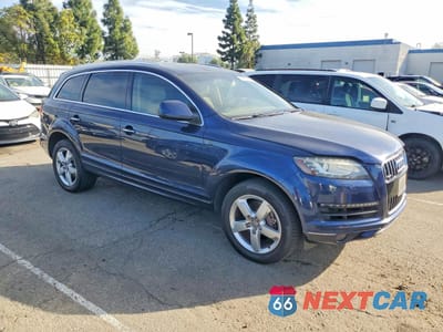 Czwarte zdjęcie samochodu z boku: 2015 AUDI Q7 PREMIUM VIN:WA1CGAFE8FD014239 - miniatura