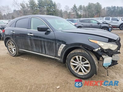 Czwarte zdjęcie samochodu z boku: 2017 INFINITY QX70 VIN:JN8CS1MW9HM414835 - miniatura