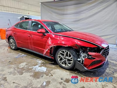 Czwarte zdjęcie samochodu z boku: 2021 HYUNDAI SONATA SEL VIN:KMHL64JA3MA148827 - miniatura