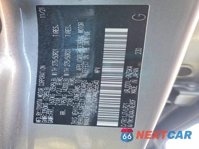 Zdjęcie 13 z 13 samochodu: 2021 LEXUS LX 570 THREE-ROW VIN:JTJDY7AX9M4356540 - miniatura