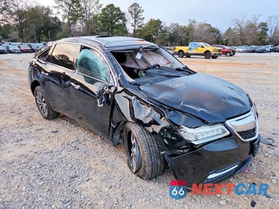 Czwarte zdjęcie samochodu z boku: 2015 ACURA MDX TECHNOLOGY VIN:5FRYD3H43FB006500 - miniatura