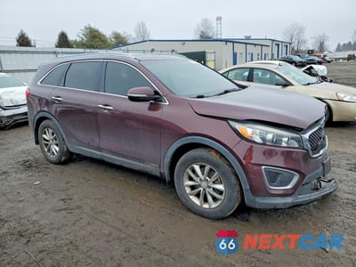 Czwarte zdjęcie samochodu z boku: 2018 KIA SORENTO LX VIN:5XYPGDA31JG348511 - miniatura