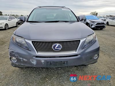 Piąte zdjęcie samochodu w środku: 2012 LEXUS RX 450H BASE VIN:JTJBC1BA9C2427825 - miniatura
