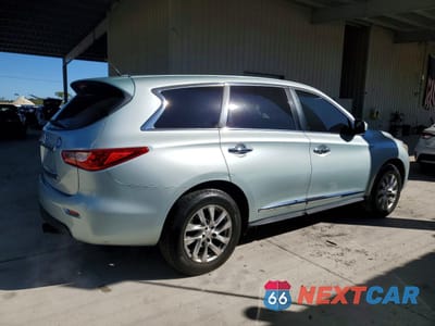 Trzecie zdjęcie samochodu z tyłu: 2013 INFINITI JX35 VIN:5N1AL0MM1DC332294 - miniatura