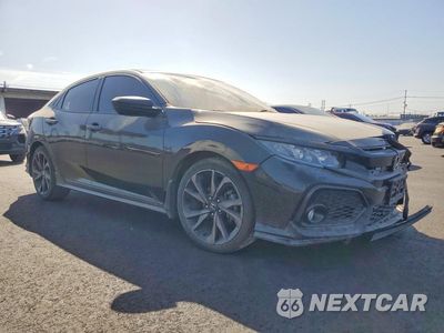 Czwarte zdjęcie samochodu z boku: 2018 HONDA CIVIC SPORT VIN:SHHFK7H47JU432820 - miniatura