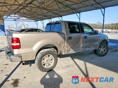 Trzecie zdjęcie samochodu z tyłu: 2004 FORD F150 SUPERCREW VIN:1FTPW14584KD19925 - miniatura
