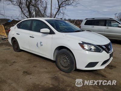 Czwarte zdjęcie samochodu z boku: 2019 NISSAN SENTRA S VIN:3N1AB7AP0KY243032 - miniatura