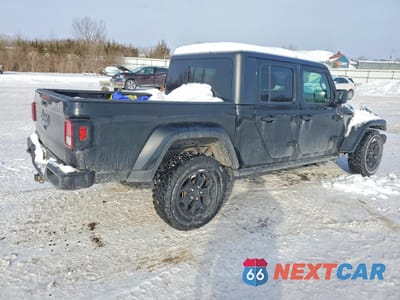 Trzecie zdjęcie samochodu z tyłu: 2022 JEEP GLADIATOR SPORT VIN:1C6HJTAG1NL150922 - miniatura