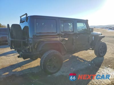 Trzecie zdjęcie samochodu z tyłu: 2013 JEEP WRANGLER UNLIMITED SAHARA VIN:1C4HJWEG7DL534853 - miniatura