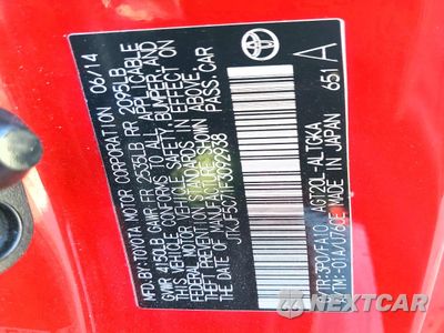 Zdjęcie 12 z 13 samochodu: 2015 SCION TC BASE VIN:JTKJF5C71F3092938 - miniatura