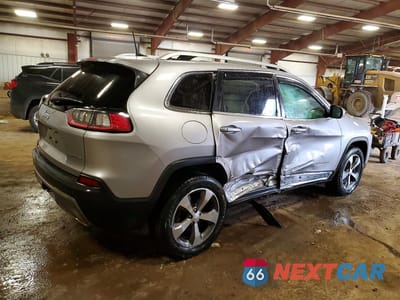 Trzecie zdjęcie samochodu z tyłu: 2019 JEEP CHEROKEE LIMITED VIN:1C4PJMDX6KD435434 - miniatura