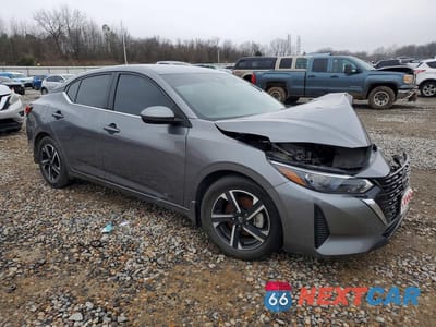 Czwarte zdjęcie samochodu z boku: 2024 NISSAN SENTRA SV VIN:3N1AB8CVXRY230204 - miniatura