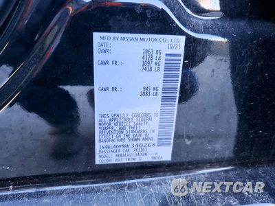 Zdjęcie 12 z 12 samochodu: 2024 NISSAN ALTIMA SV VIN:1N4BL4DV4RN340268 - miniatura