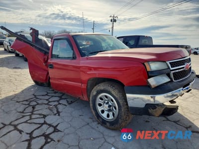 Czwarte zdjęcie samochodu z boku: 2006 CHEVROLET SILVERADO K1500 VIN:3GCEK14Z76G153137 - miniatura