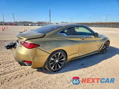 Trzecie zdjęcie samochodu z tyłu: 2018 INFINITI Q60 LUXE 300 VIN:JN1EV7EK9JM341047 - miniatura
