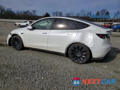 Drugie zdjęcie samochodu z przodu: 2022 TESLA MODEL Y VIN:7SAYGDEF6NF489373 - miniatura